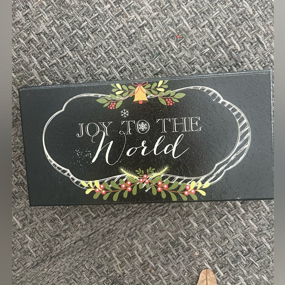 Joy to the World Decorative Sign